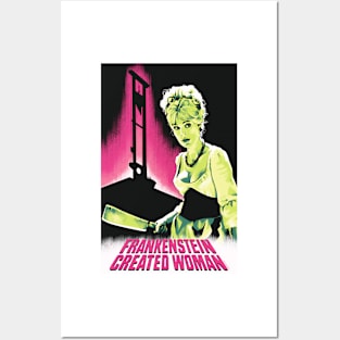 Frankenstein Created Woman Movie Art Posters and Art